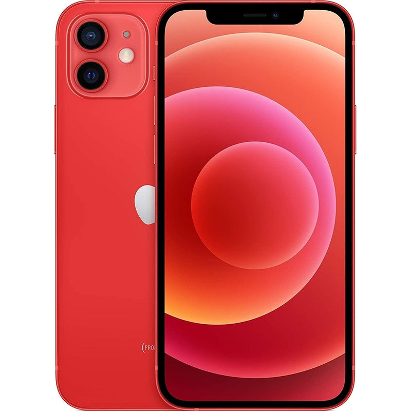 Apple iPhone 12 Mini 128GB 5.4" 5G AT&T Only, Red (Refurbished)