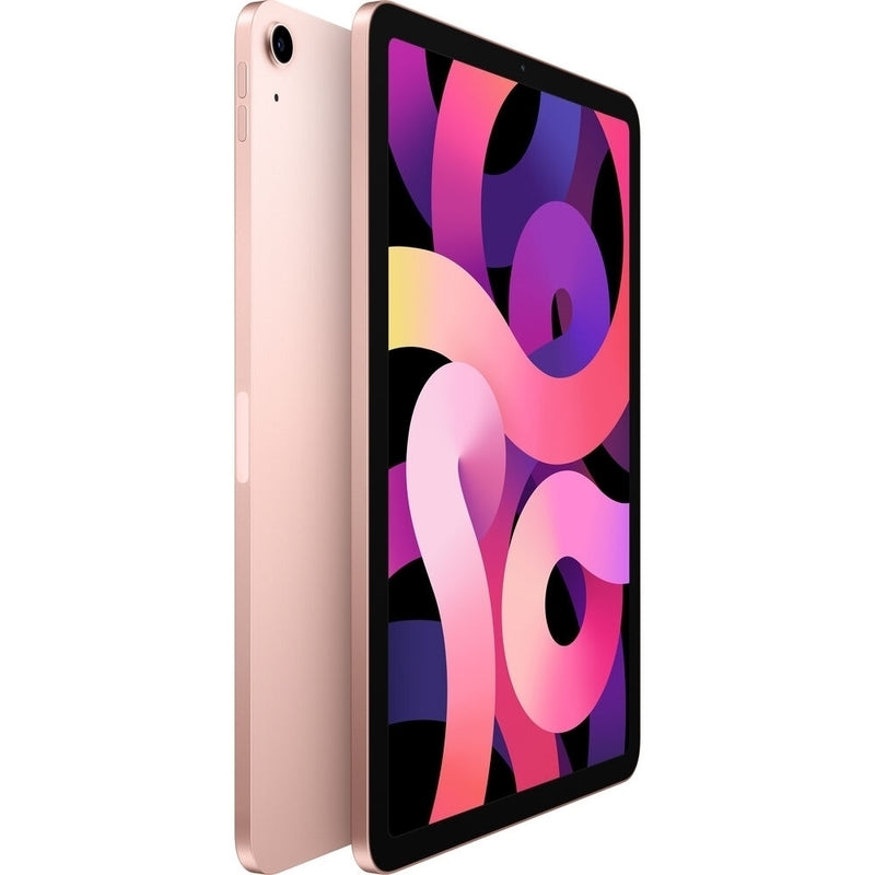 Apple iPad Air 4 MYJ02LL/A 10.9" Tablet 64GB WiFi + 4G LTE, Rose Gold (Certified Refurbished)