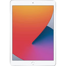 Apple iPad 8th Gen MYLE2LL/A 10.2" Tablet 128GB WiFi, Silver (Refurbished)