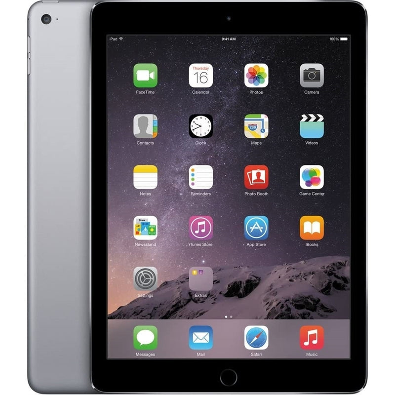 Apple iPad Air 2 9.7" Tablet 64GB WiFi, Space Gray (Scratch and Dent)