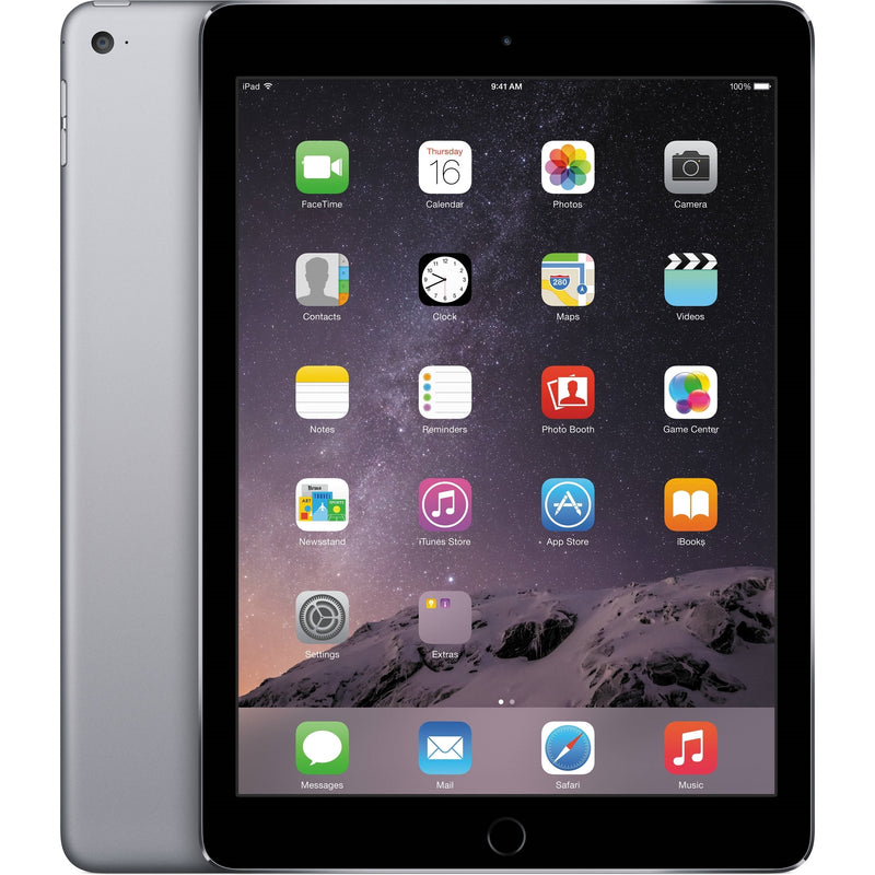 Apple iPad Air 2 9.7" Tablet 16GB WiFi, Space Gray (Scratch and Dent)