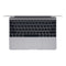 Apple MacBook 12 MF855LL/A 12" 4GB 256GB SSD Core™ m-5Y31 1.2GHz macOS, Space Gray (Refurbished)