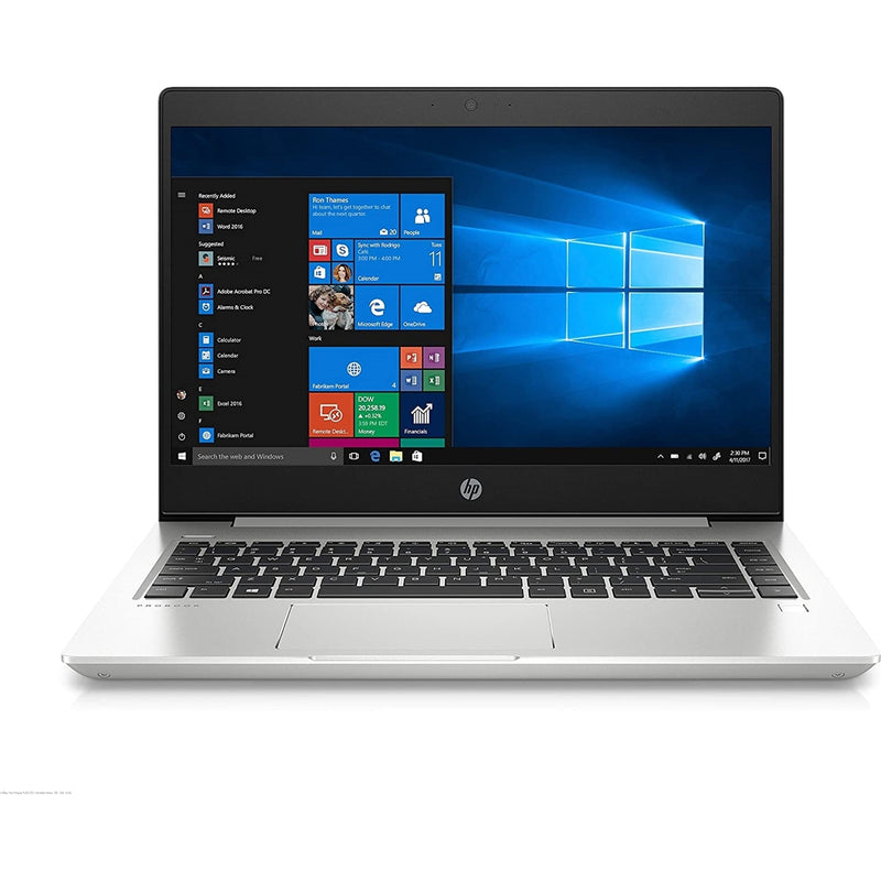 HP ProBook 440 G6 14" 8GB 256GB SSD Core i5-8265U 1.6GHz Win10P, Silver (Certified Refurbished)