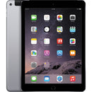 Apple iPad Air 2 9.7" Tablet 128GB WiFi + 4G LTE GSM Unlocked, Space Gray (Certified Refurbished)