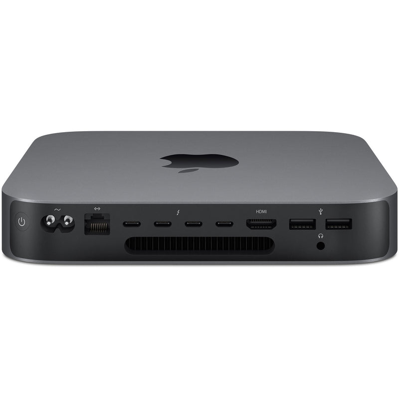 Apple Mac Mini MRTR2LL/A 8GB 128GB SSD Core™ i3-8100B 3.6GHz macOS, Space Gray (Refurbished)