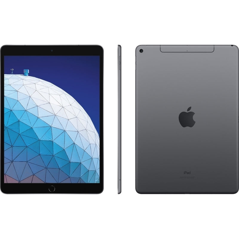 Apple iPad Air 3 10.5" Tablet 64GB WiFi + 4G LTE Fully , Space Gray (Refurbished)