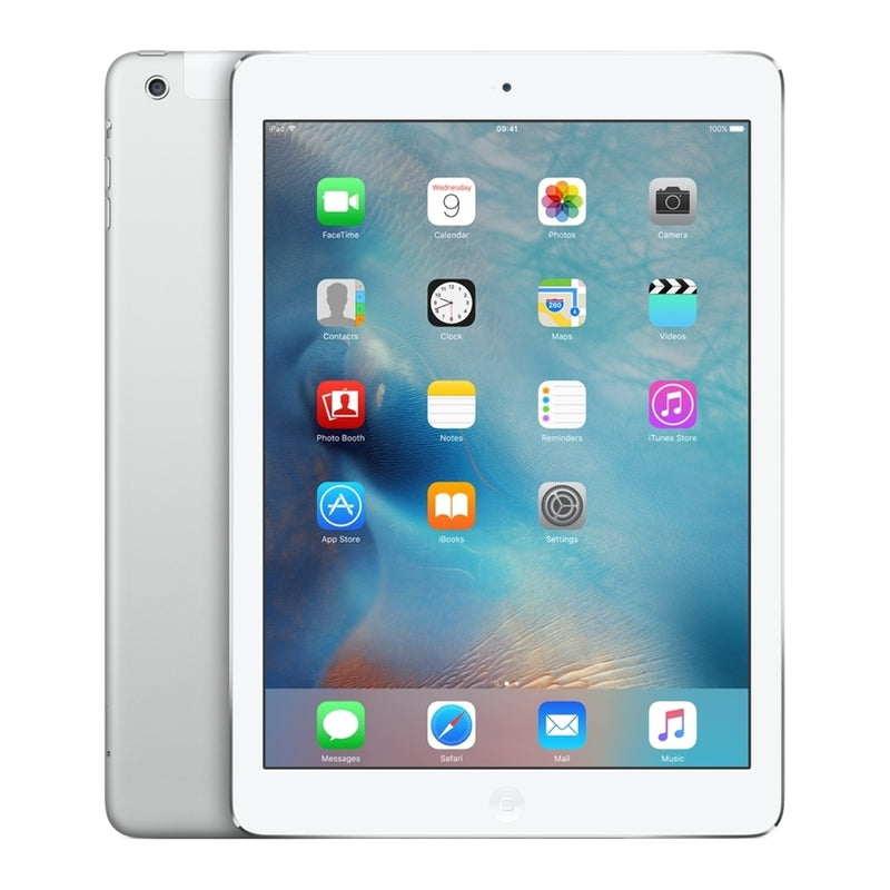 Apple iPad Air MF532LL/A 9.7" Tablet 32GB WiFi + 4G LTE, Silver (Refurbished)