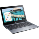 Acer Chromebook C720-3605 11.6" 4GB 32GB SSD Core™ i3-4005U 1.7GHz ChromeOS, Black (Refurbished)