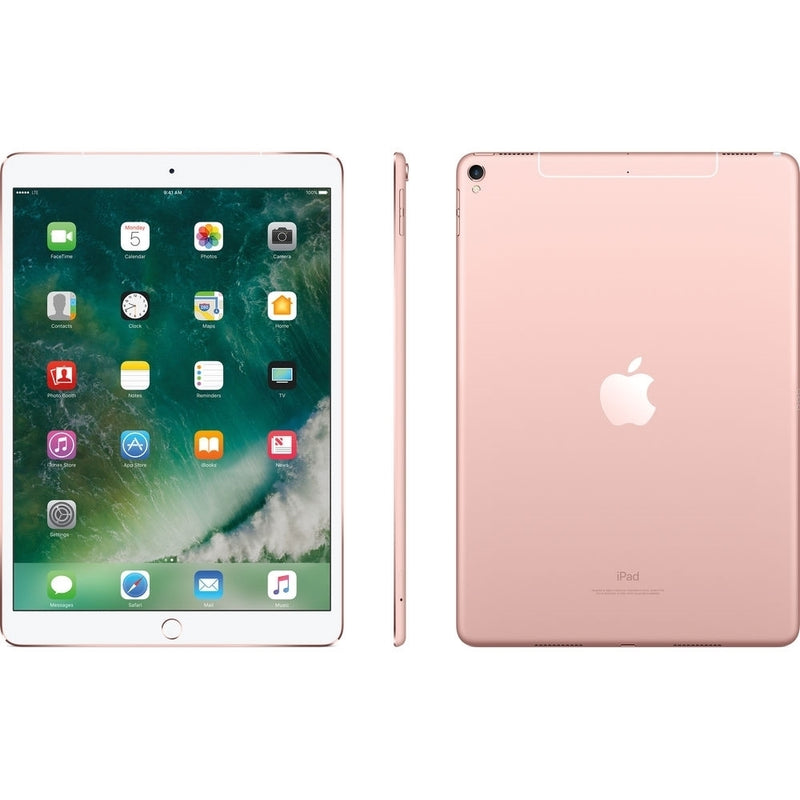 Apple iPad Pro MPMH2LL/A 10.5" Tablet 512GB WiFi + 4G LTE US Cellular, Rose Gold (Refurbished)