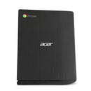 Acer Chromebox CX12-4GKM MicroTower 4GB 16GB eMMC Celeron® 3205U 1.5GHz ChromeOS, Black (Refurbished)