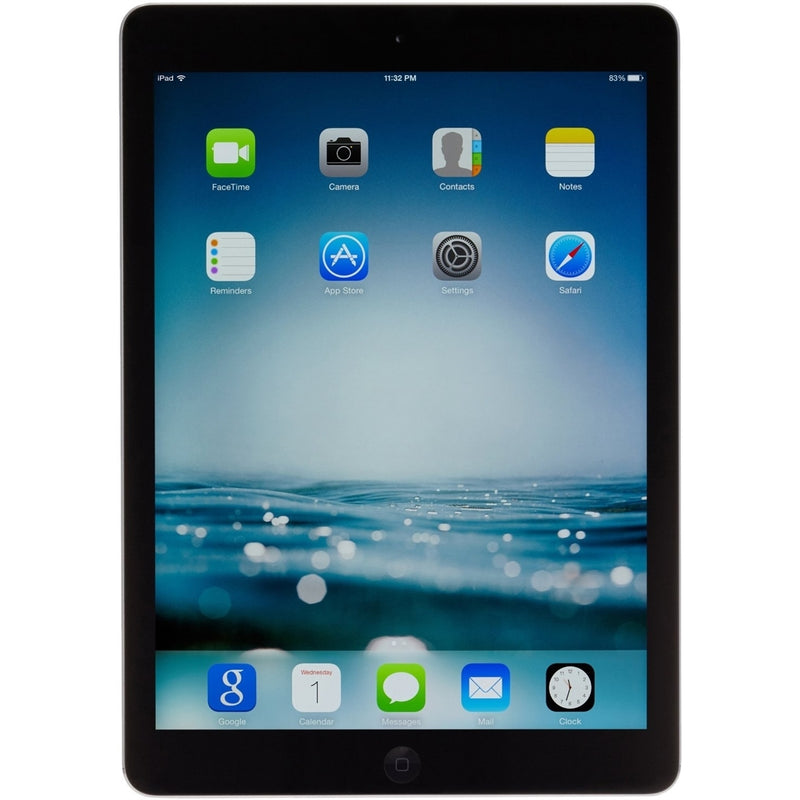 Apple iPad Air ME993LL/A 9.7" Tablet 16GB WiFi + 4G LTE Verizon, Space Gray (Refurbished)