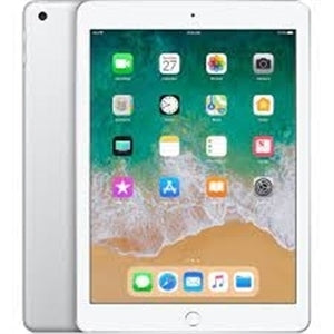 Apple iPad 6th Gen 9.7" Tablet 32GB WiFi + 4G LTE GSM Unlocked, Silver (Certified Refurbished)