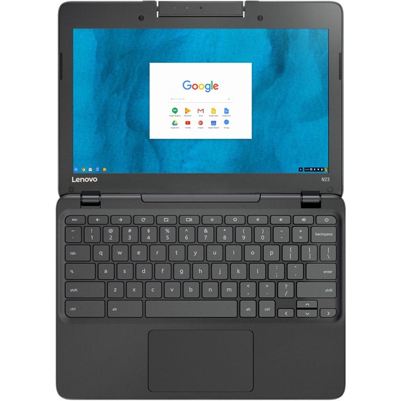 Lenovo Chromebook N23 11.6" Touch 4GB 16GB Intel Celeron N3060 X2 1.6GHz, Black (Refurbished)