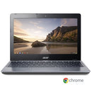 Acer Chromebook C720-2844 Intel Celeron 2955U X2 1.4GHz 4GB 16GB SSD 11.6", Black (Refurbished)