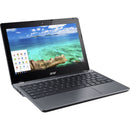 Acer Chromebook C740-C4PE 11.6" 4GB 16GB Intel Celeron 3205U X2 1.5GHz, Black (Refurbished)